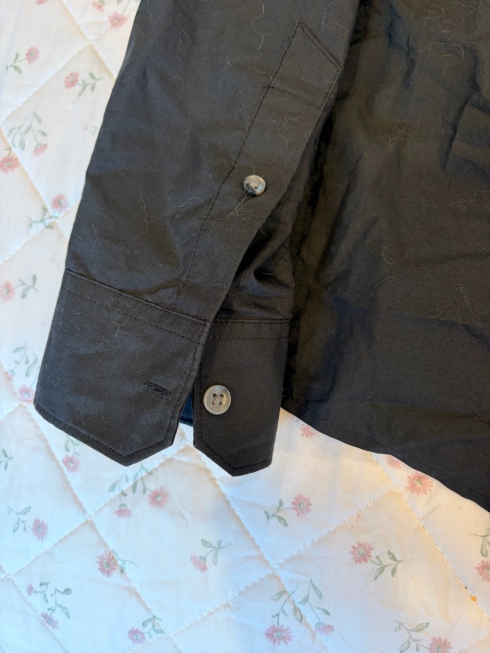 Oakley Black Button-Up Long Sleeve Shirt - Picture 7 of 7
